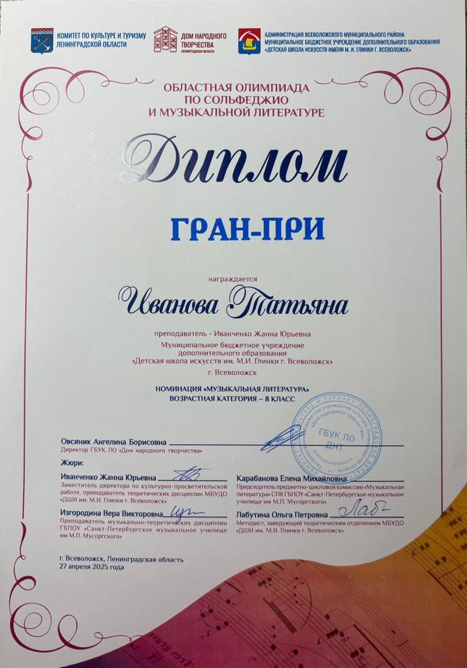 Иванова Т